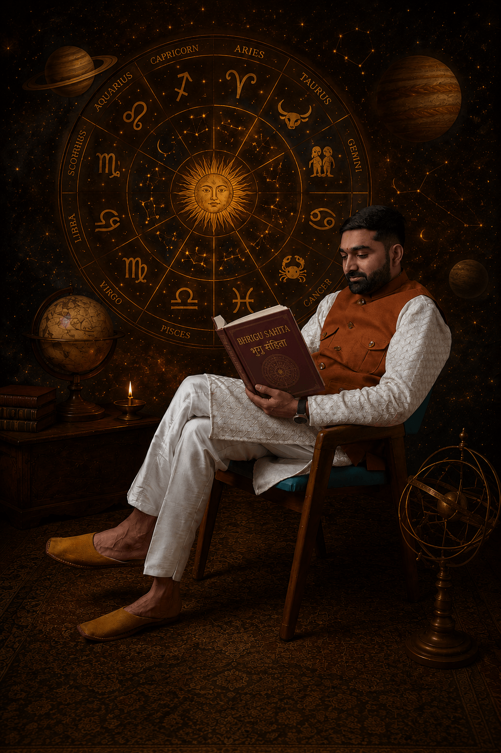 Vishal Maharaj - About Image