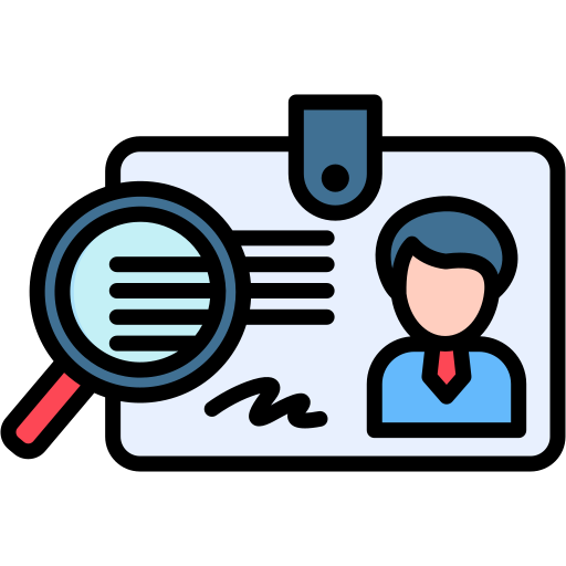 Name Analysis service icon - [Company Name]
